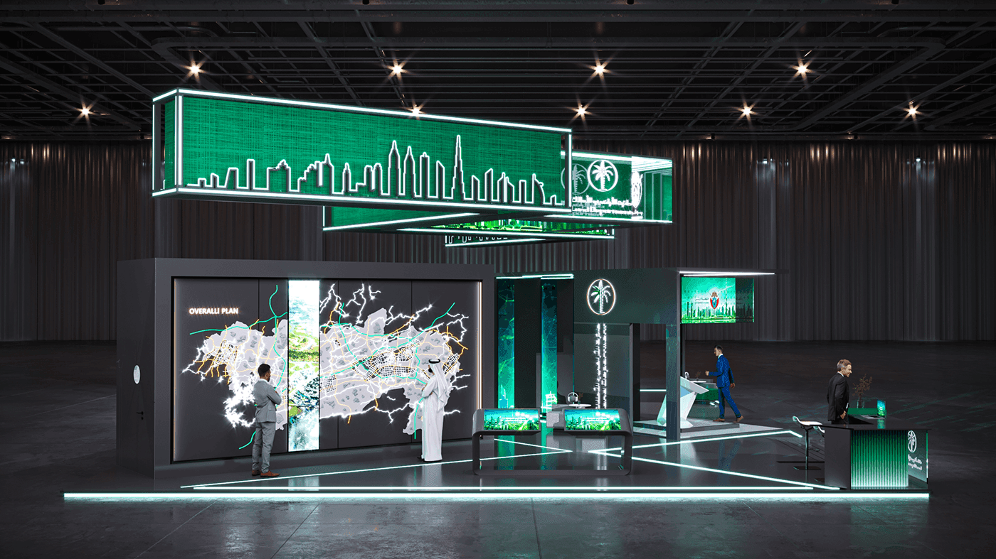 Exhibition stand design y hashtag ten team