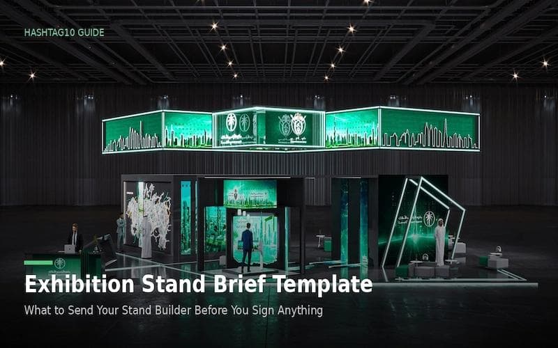 Exhibition Stand Brief Template: 12 Sections to Include | Hashtag10